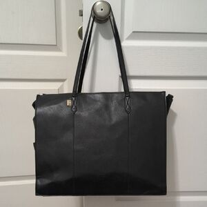 BEIS Black Laptop Tote Bag